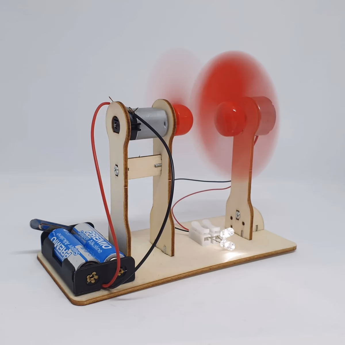 ¿Qué es el experimento sobre la energía eólica?