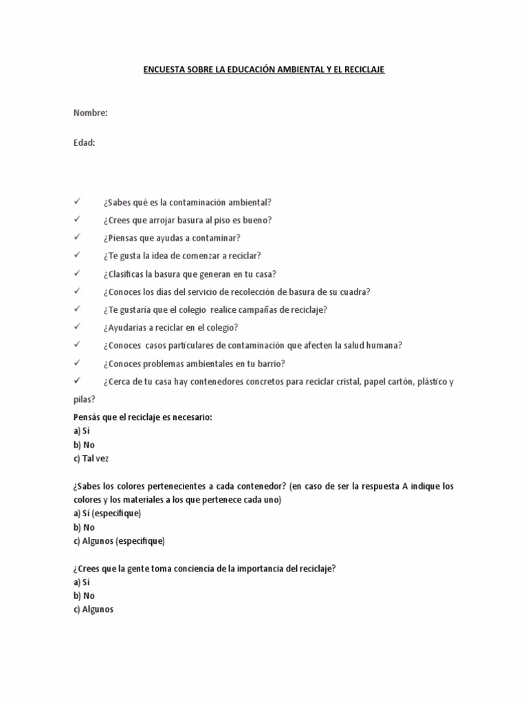 ¿Qué opinan los encuestados sobre la importancia del reciclaje?