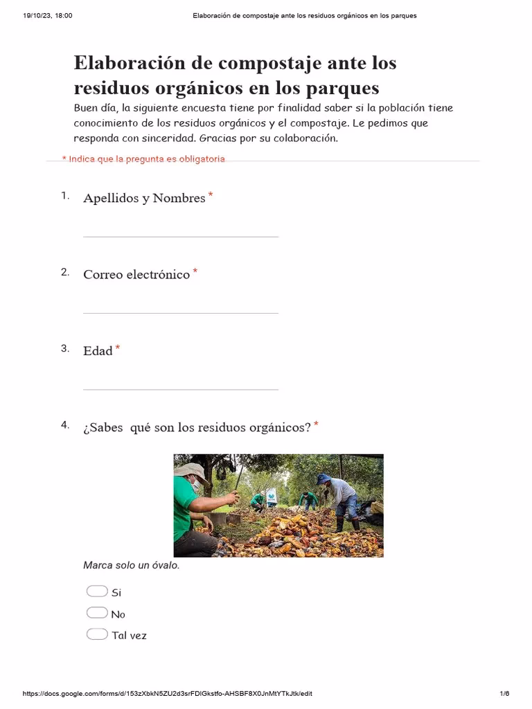 ¿Cómo participar en la encuesta de compostaje?