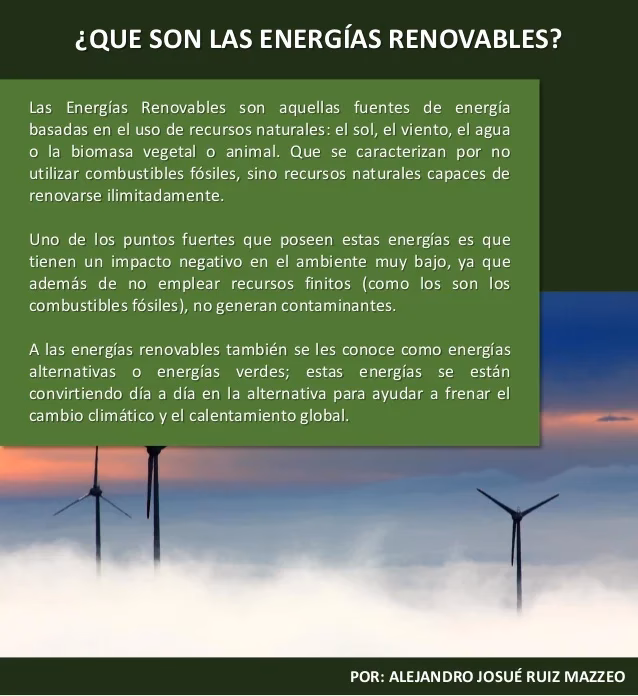 ¿Cuál es el porcentaje de energía no contaminante?