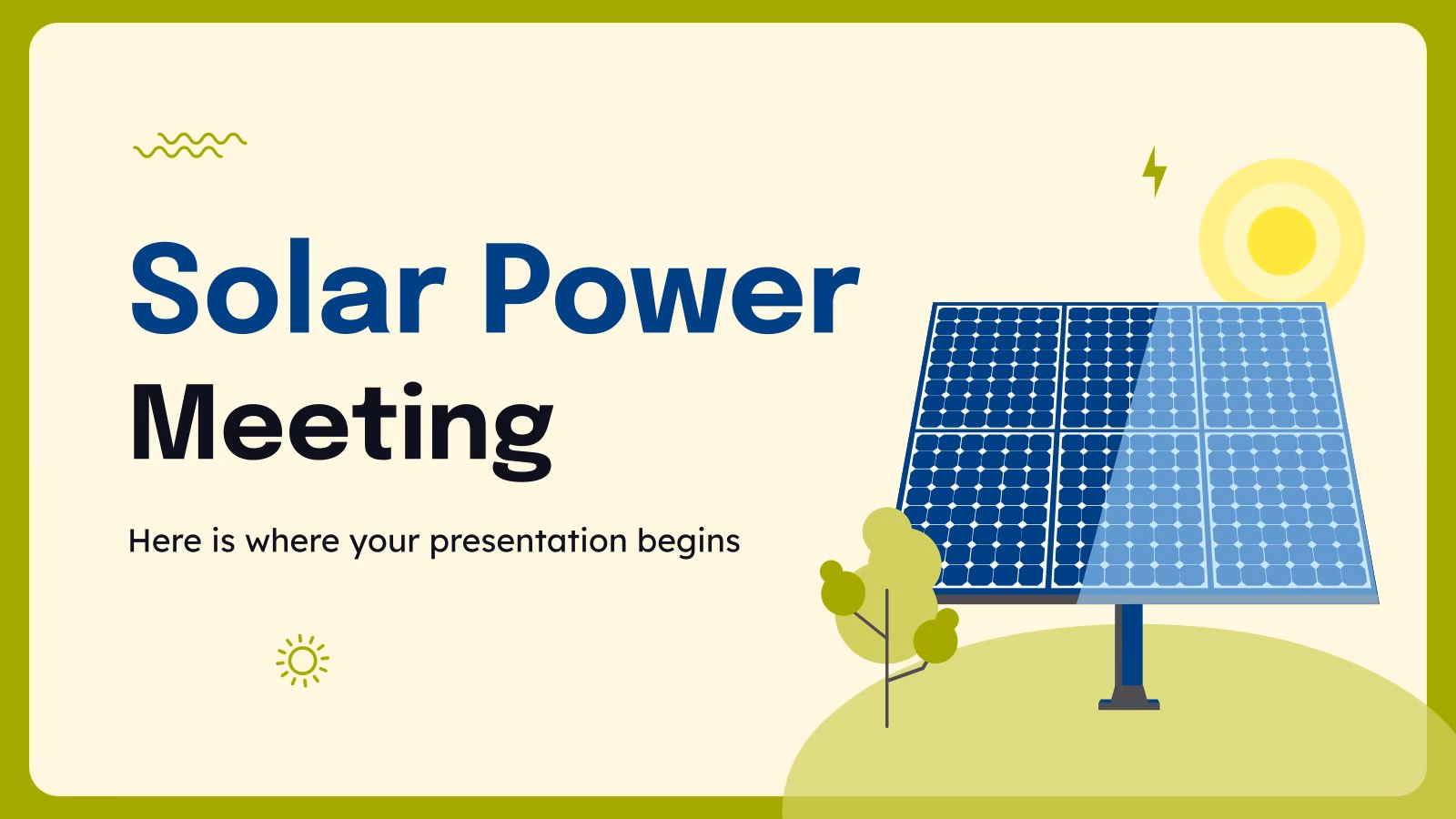 ¿Cómo ayuda una presentación eficaz a energía solar?