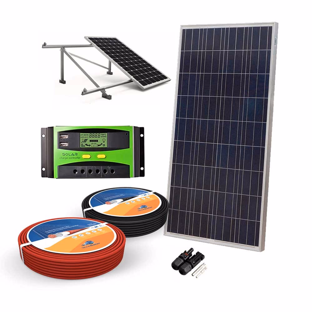 ¿Qué componentes incluye un kit solar?