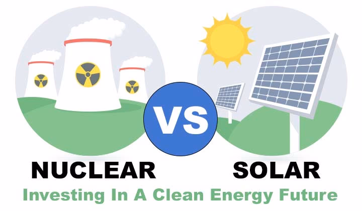 ¿Cuál es la diferencia entre energía nuclear y energía renovable?