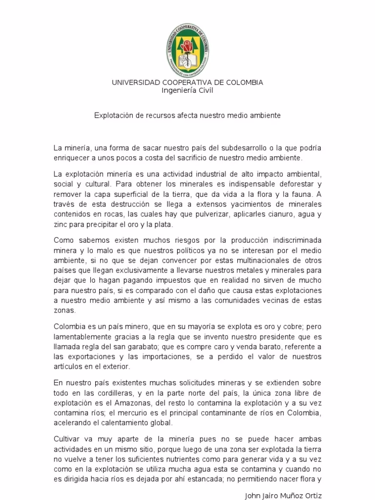 ¿Cómo afectan las actividades mineras a la atmosfera?