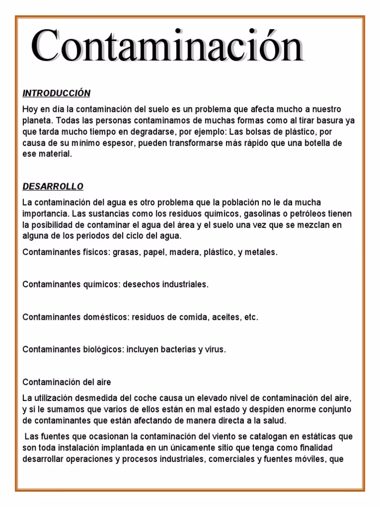 ¿Cómo controlar la contaminación del aire?