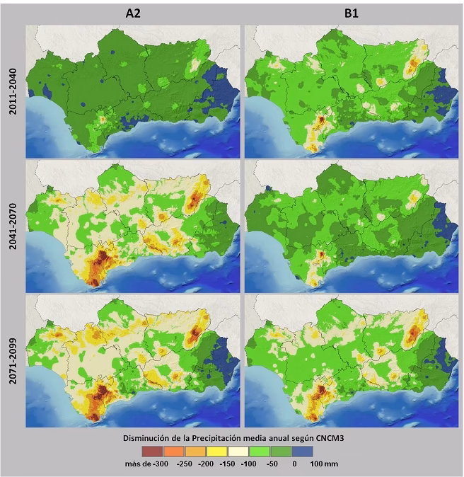 ¿Cuáles son los escenarios de cambio climático?