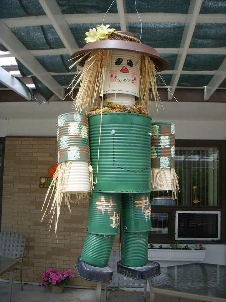 ¿Cuántos espanta Pájaros puedes hacer con reciclaje?