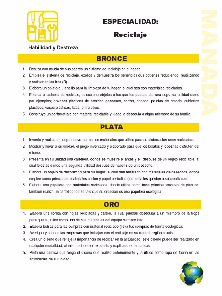 ¿Cómo ayuda el scout a preparar su especialidad?