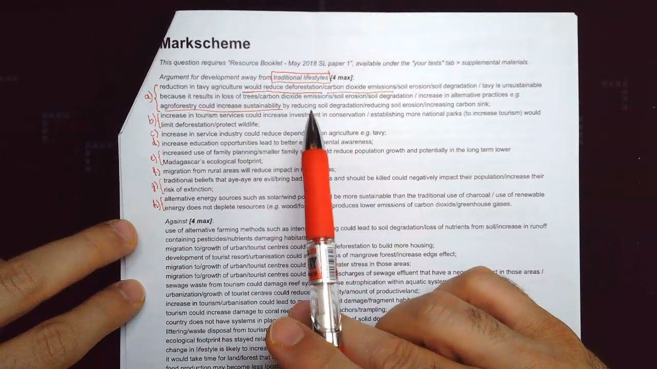 How to write a high-scoring essay for IB Environmental Systems & Societies?