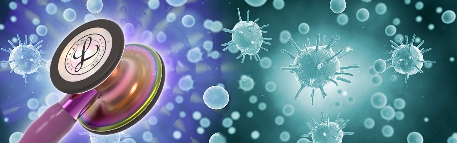 ¿Cuál es la frecuencia de contaminación bacteriana en los estetoscopios?