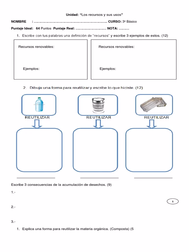 ¿Cuáles son los objetivos del reciclaje?