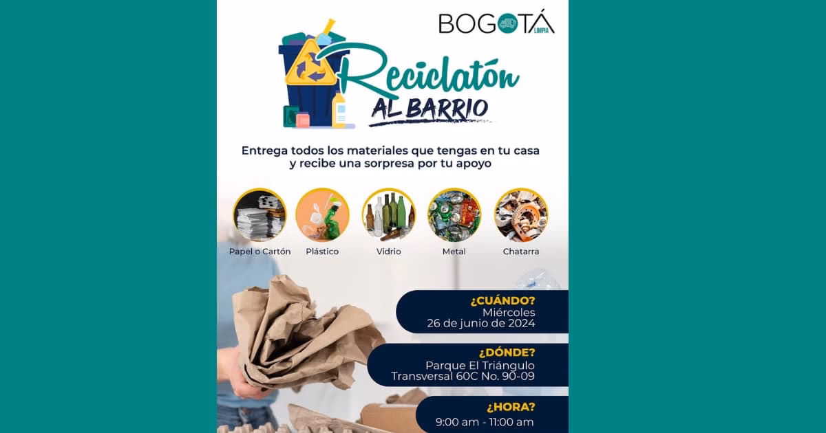 ¿Cuánto cuesta un evento de reciclaje?