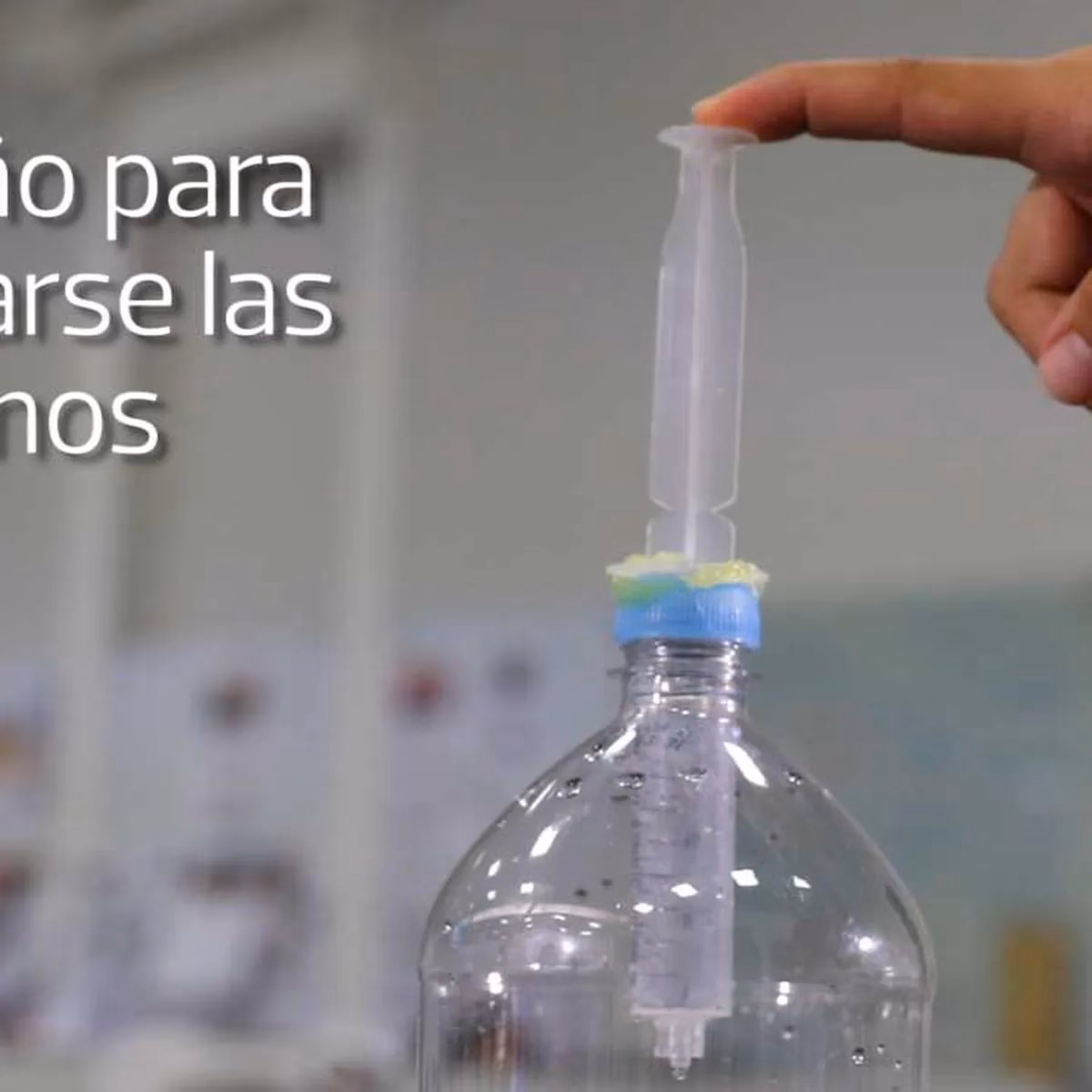 ¿Qué se puede aprender con experimentos con agua?