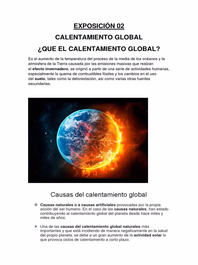 ¿Cómo prevenir el calentamiento global?