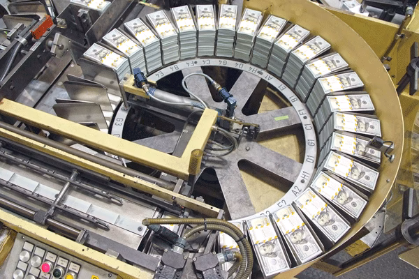 ¿De qué material estaban hechos los billetes?