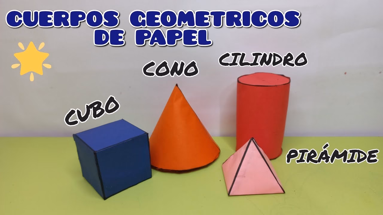 ¿Cómo hacer figuras geométricas con materiales reciclados?