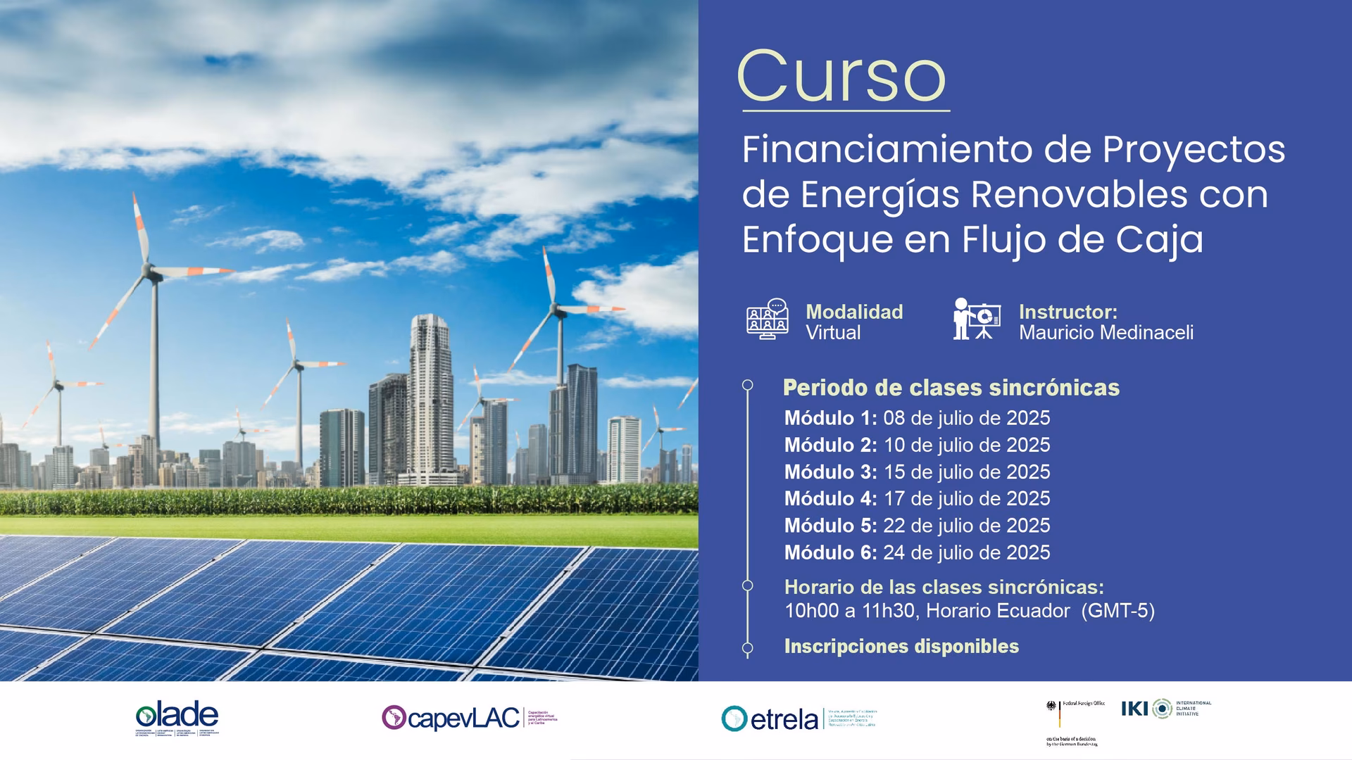 ¿Quién financia las instalaciones de energía renovable?