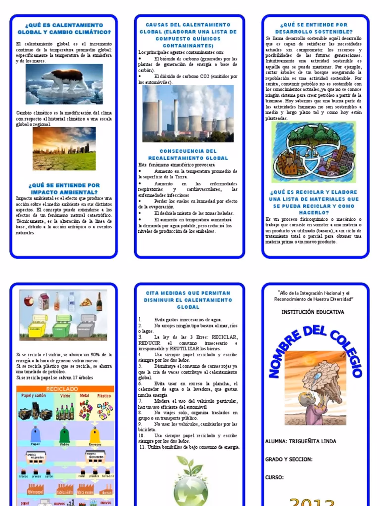 ¿Cómo responder a una carta de calentamiento global?