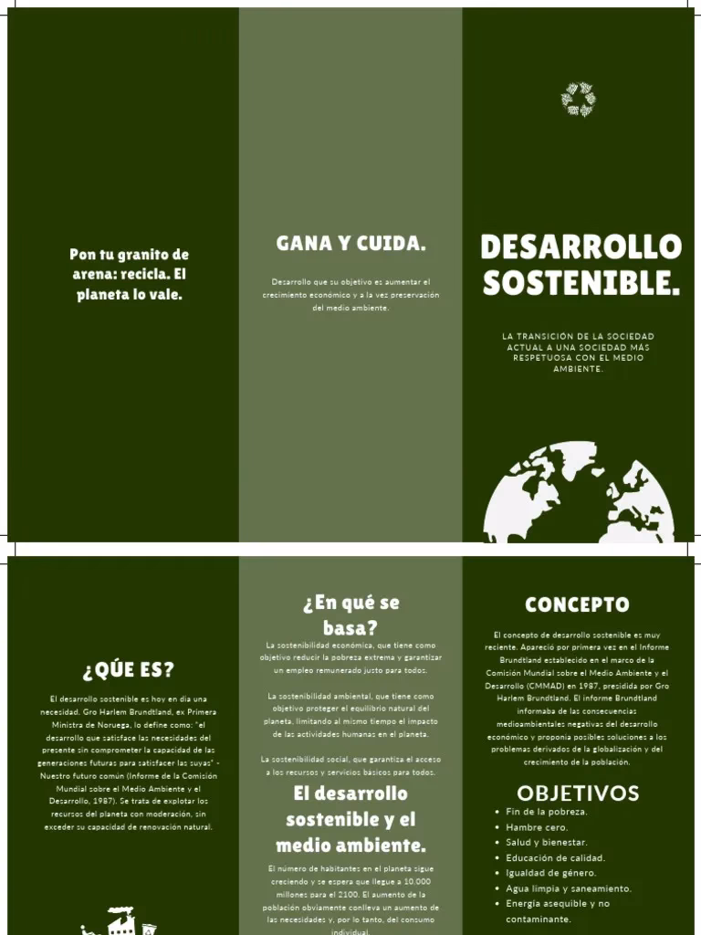 ¿Qué son los desarrollos sustentables?