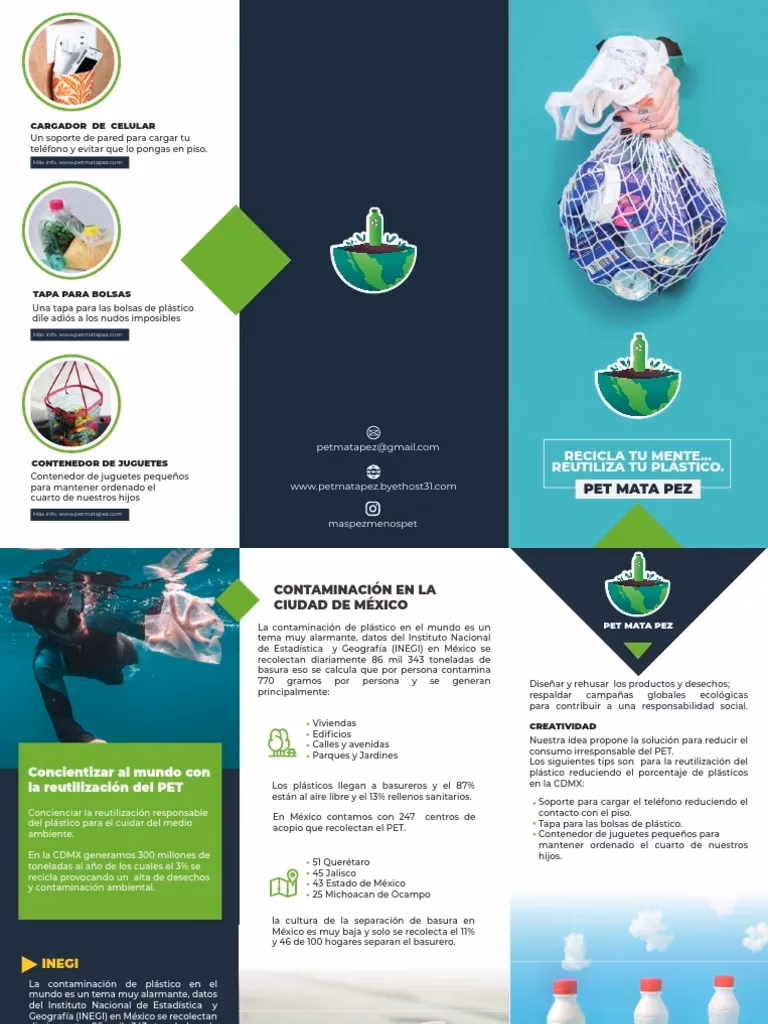 ¿Cuáles son las principales formas de contaminación en los programas de entrega de bolsas de plástico?