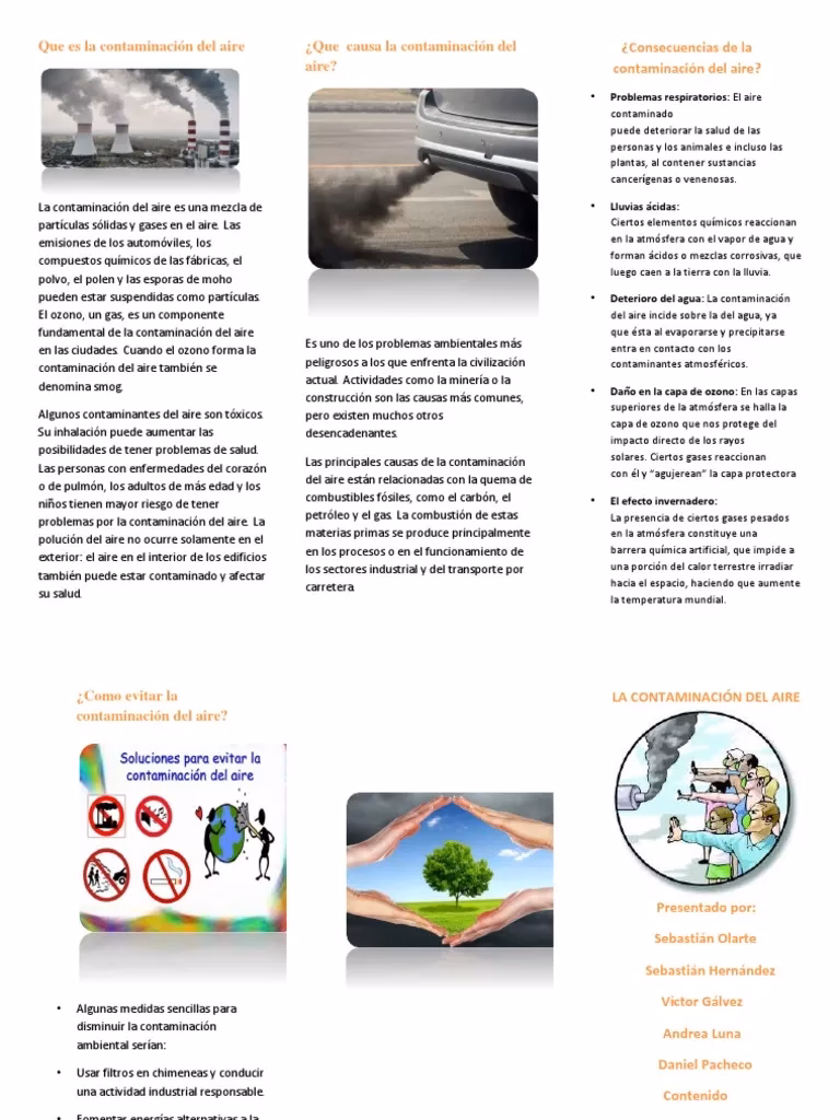 ¿Cómo afecta el aire contaminado a la salud?