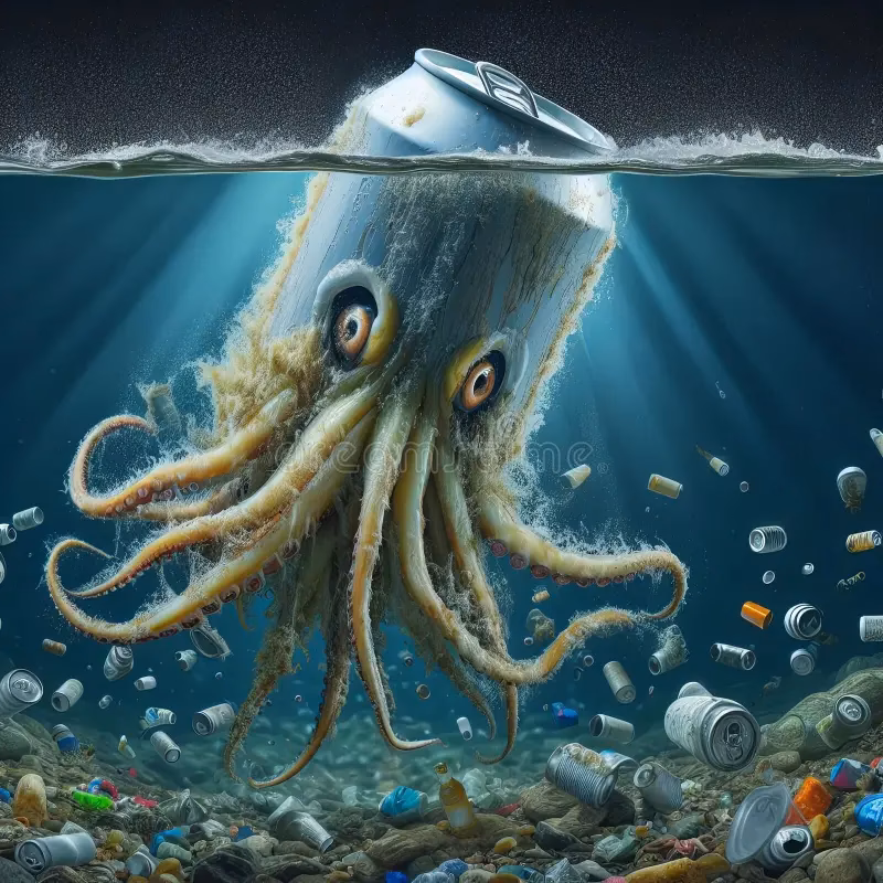 ¿Cuáles son los ingredientes del fondo del mar?