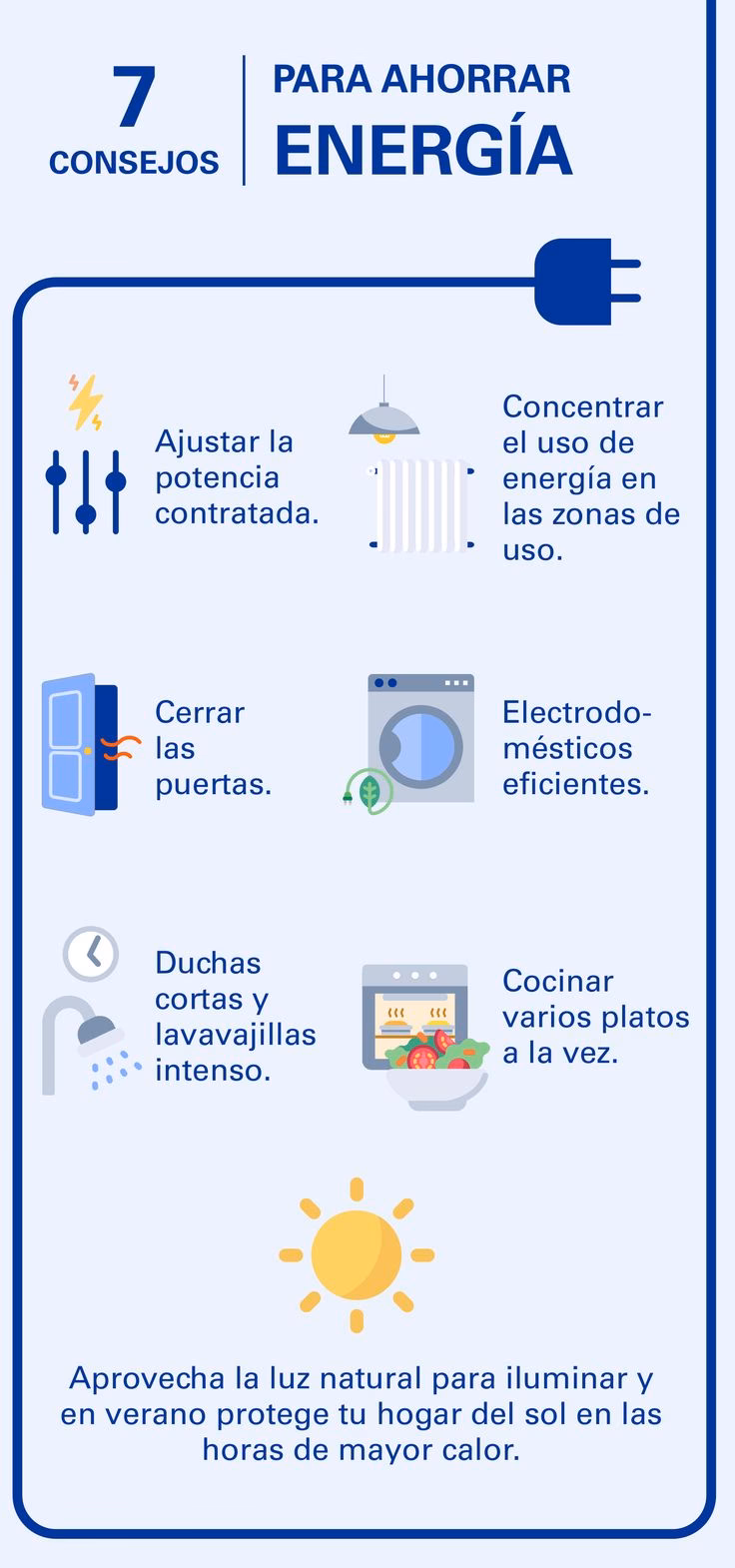 ¿Cómo ahorrar energía?
