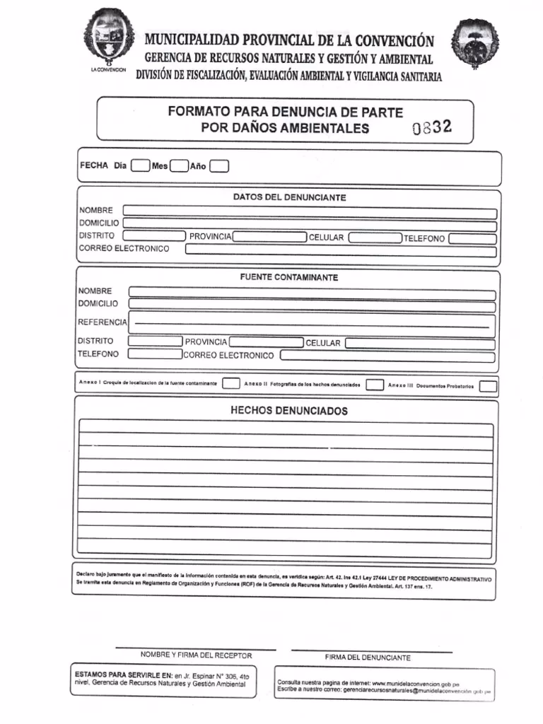 ¿Cómo hacer una denuncia ambiental?