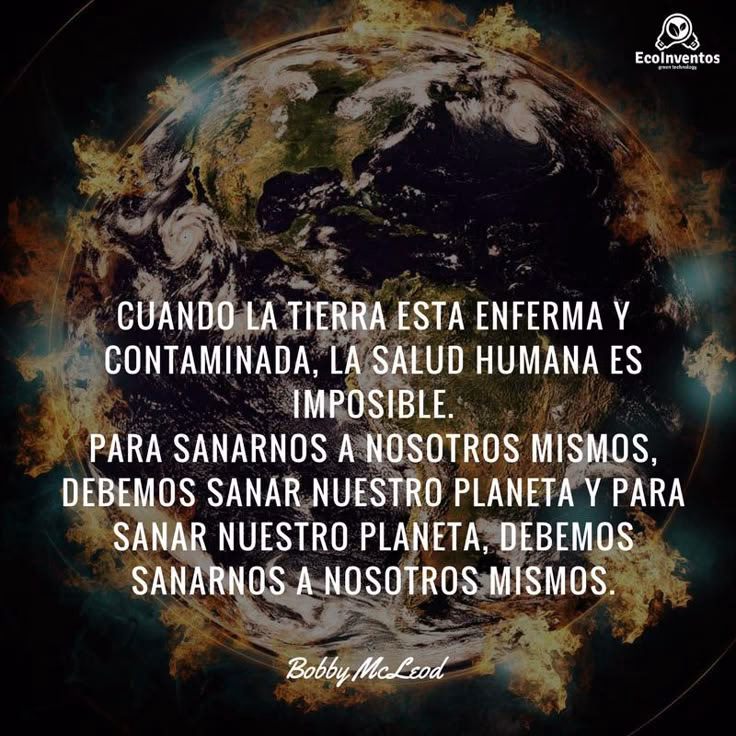 ¿Cuáles son las frases del planeta Tierra y su cuidado?