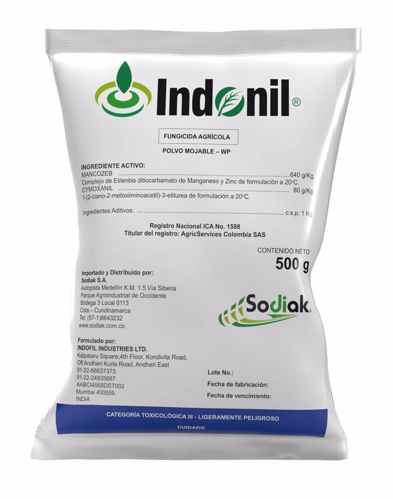 ¿Cuáles son los efectos del fungicida agronmico?