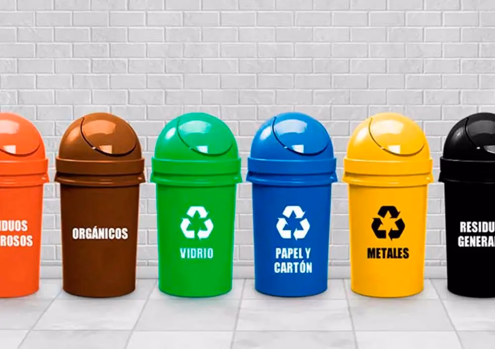 ¿Cómo reciclar un tacho de basura?