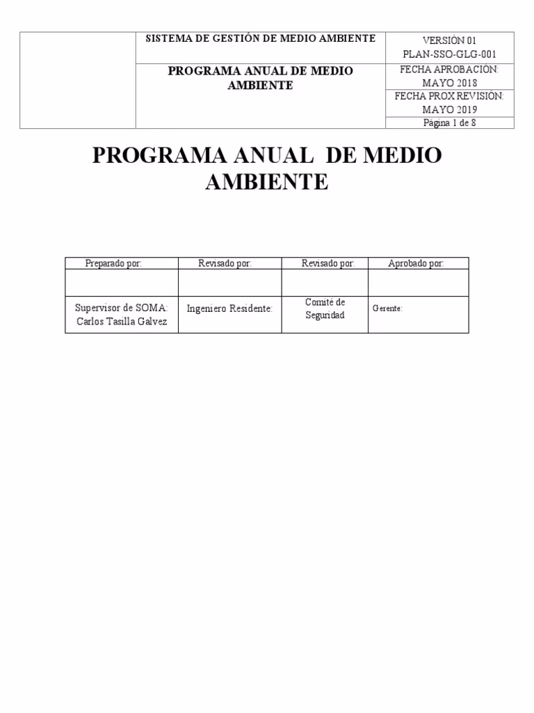 ¿Cuáles son los resultados mensurables del sistema de Gestión Ambiental?