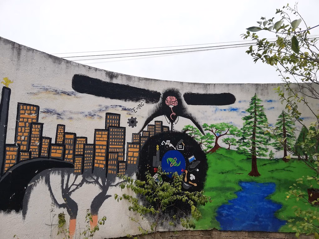 ¿Qué es la contaminación ambiental gráfica?