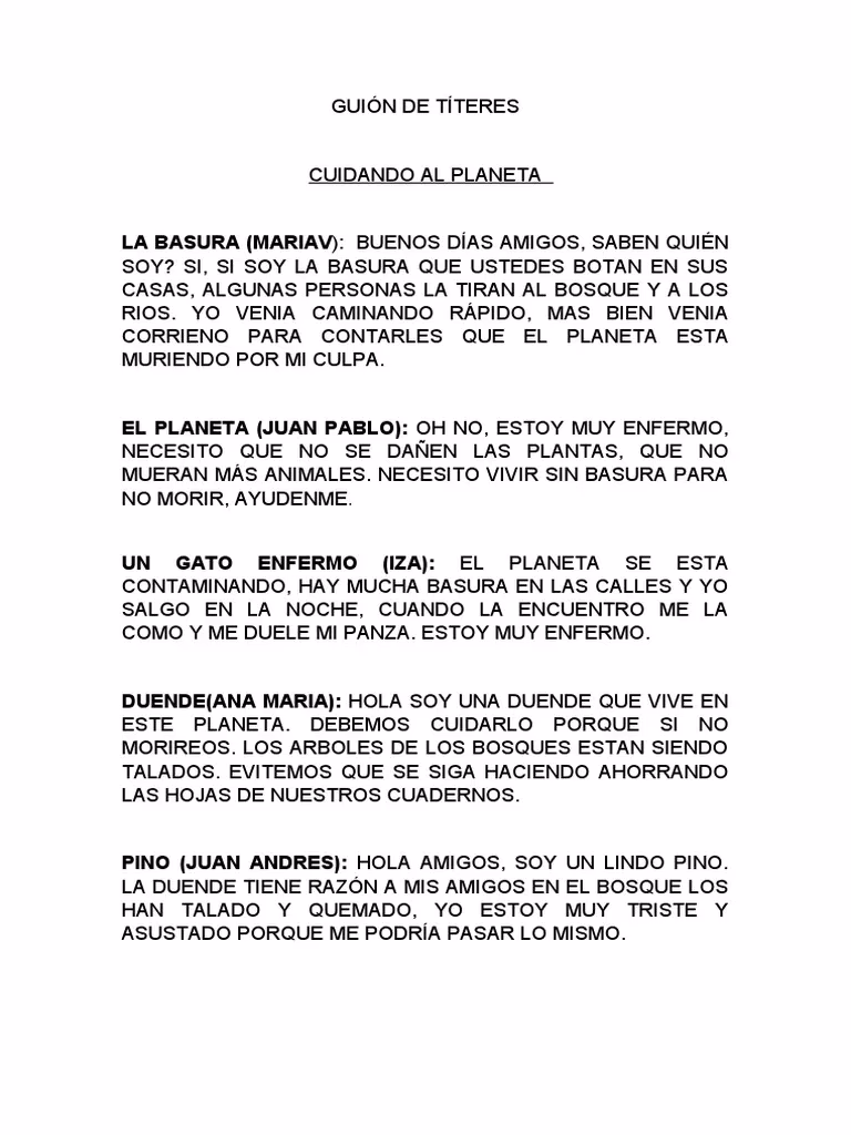 ¿Cómo planificar el teatro de títeres?