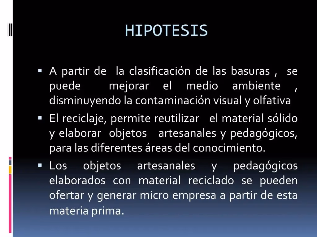 ¿Cuál es el objetivo del programa de reciclaje?