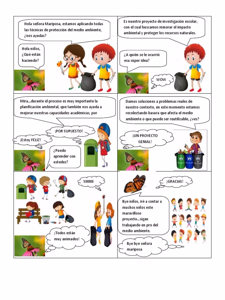 ¿Qué son las historietas del Medio Ambiente?