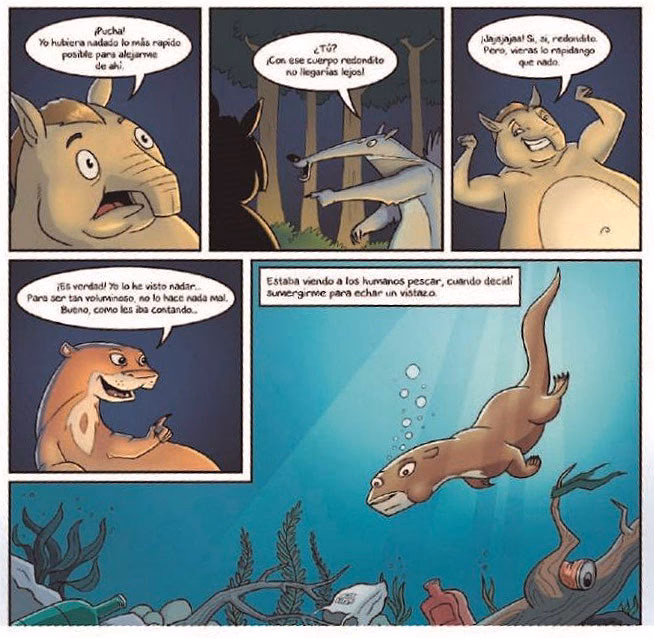 ¿Cómo aprender a leer una historieta sobre el cuidado del Medio Ambiente?