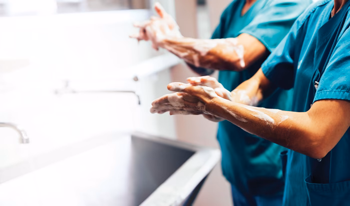 How do hospitals maintain a safe environment?