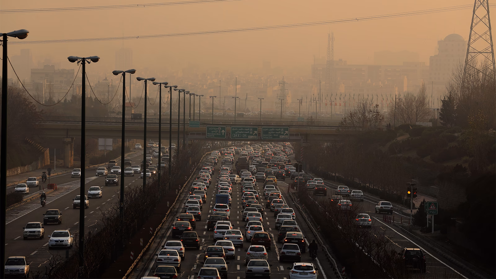 How much air pollution does a car produce?