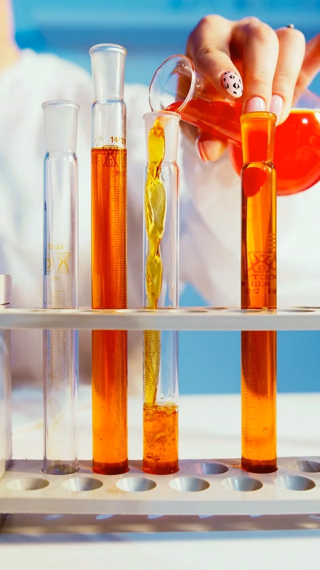 What contaminants are screened for in a food test?