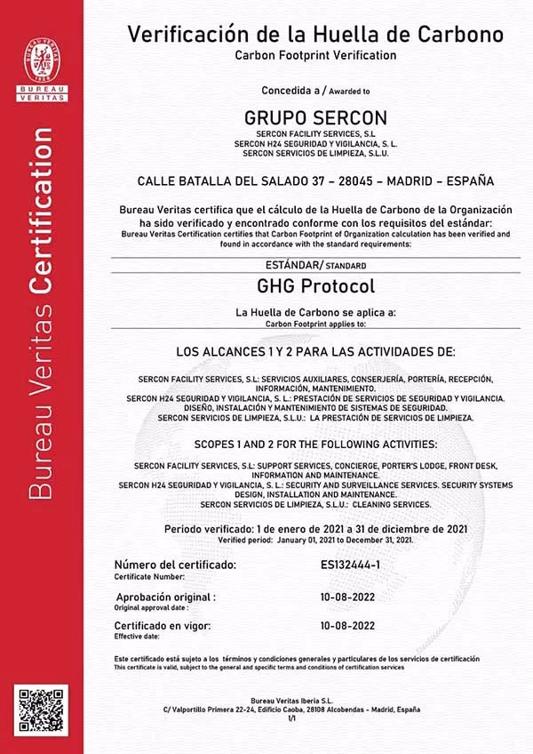 ¿Qué es la marca Cerne de huella de carbono?