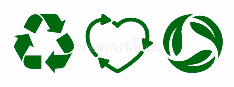 ¿Qué son los iconos de reciclaje?