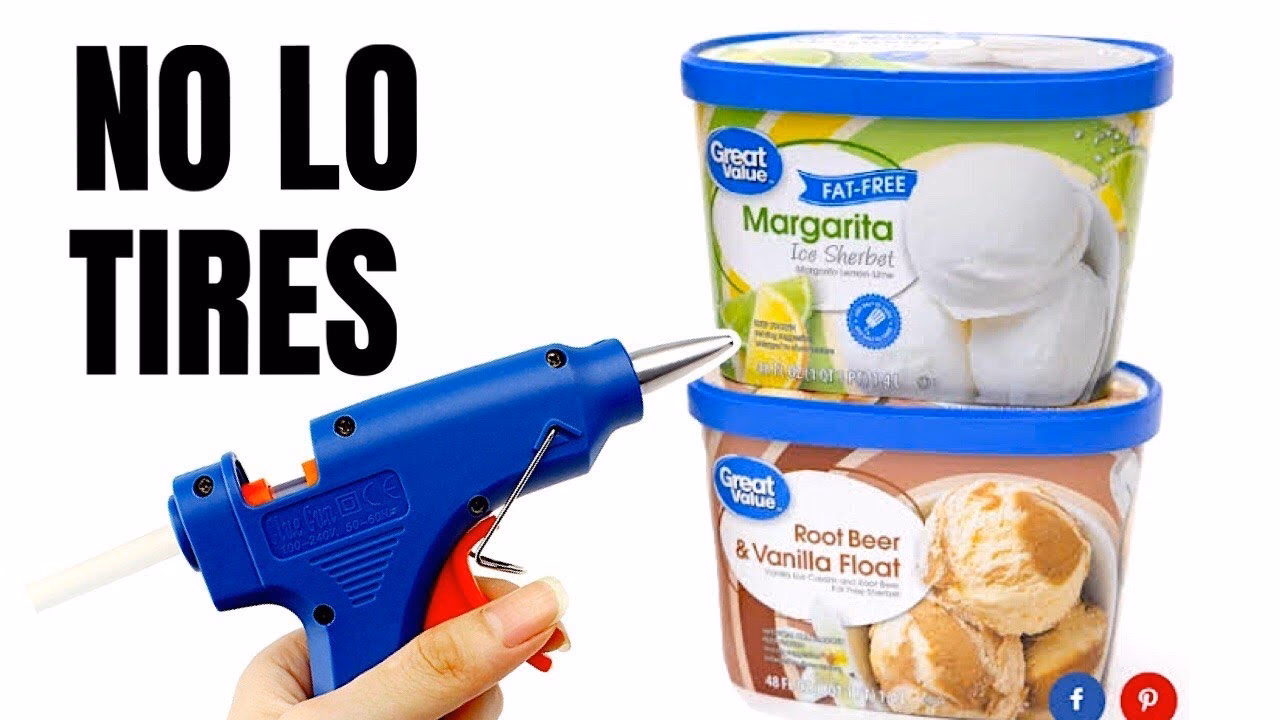 ¿Cómo se pueden reutilizar los potes de helado?