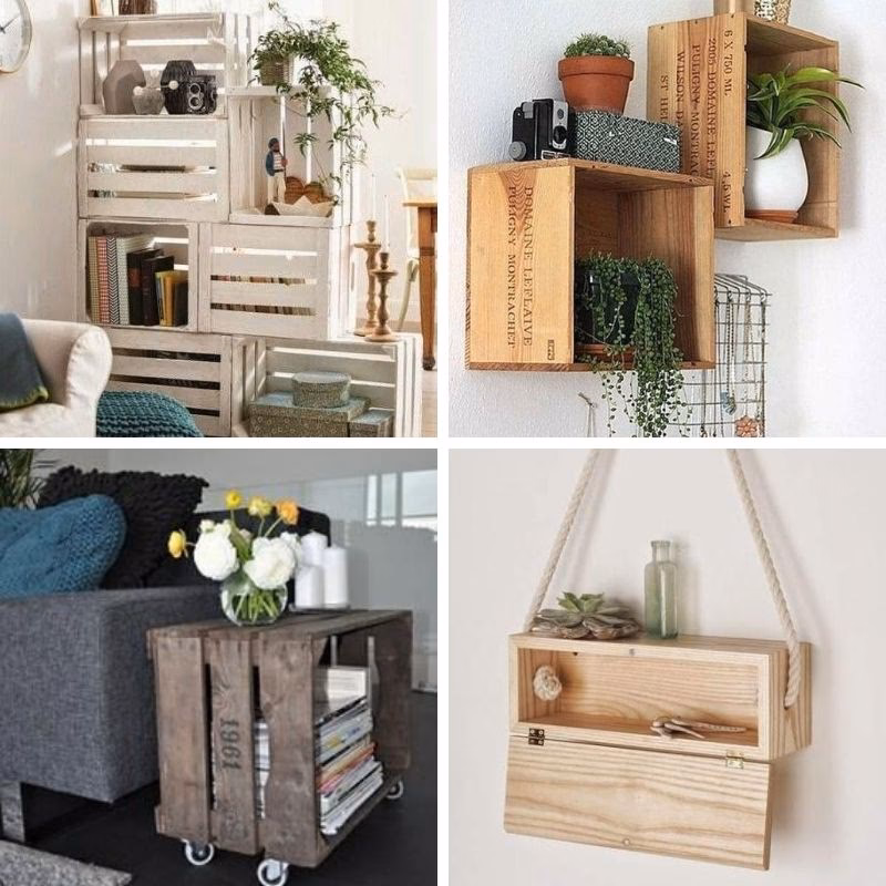 ¿Cómo decorar una pared reciclada?