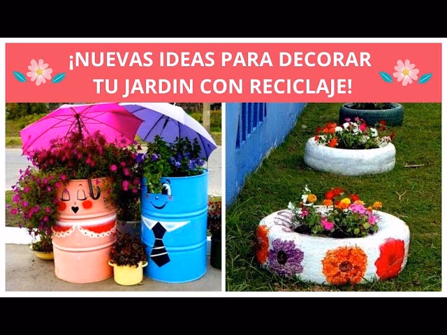 ¿Cómo reciclar patios y jardines?