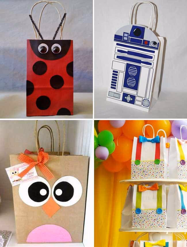 ¿Qué estilo ofrecen las bolsitas sencillas para cumpleaños?
