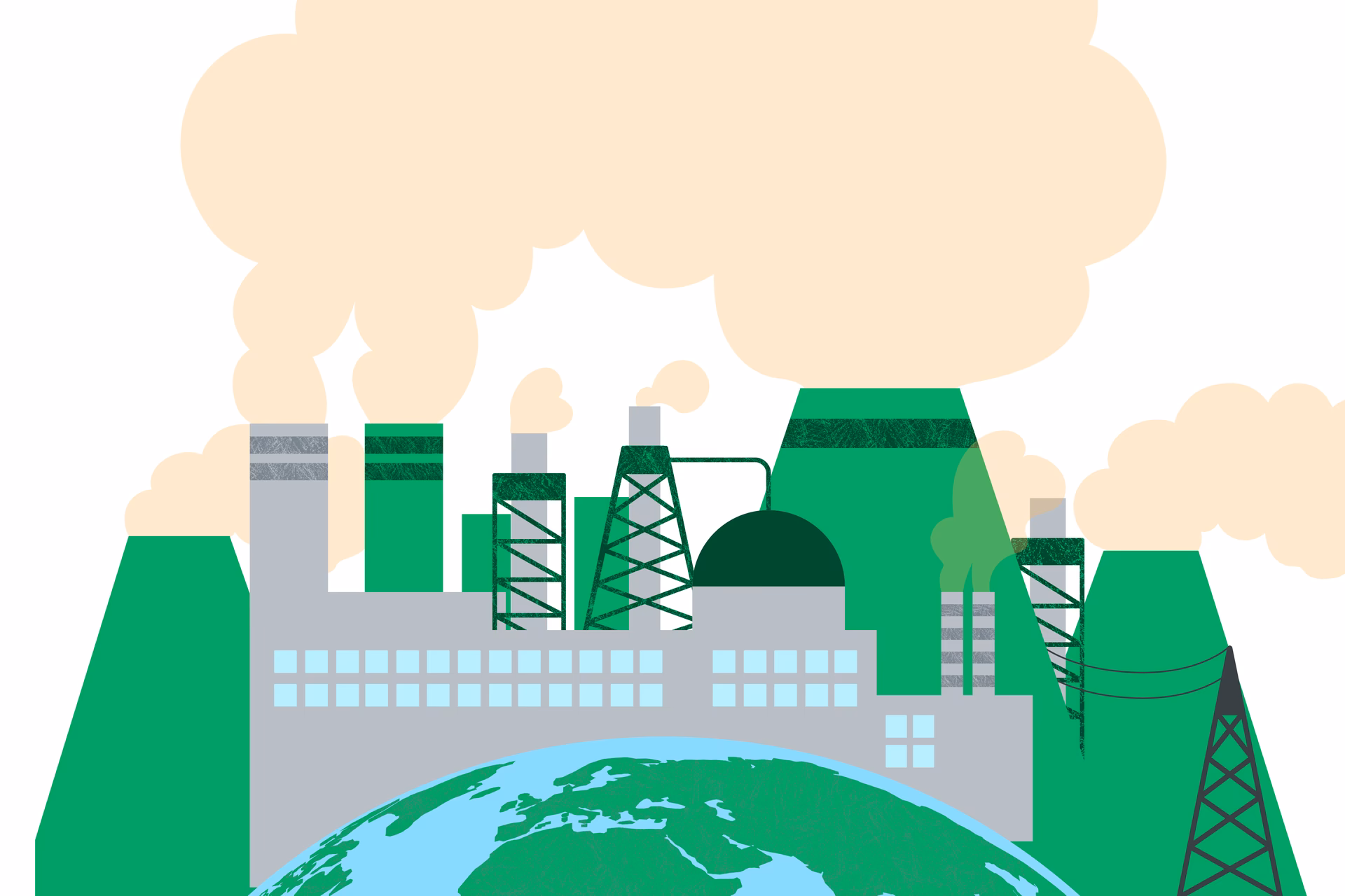 ¿Cómo afecta el cambio climático a la emisión de gases contaminantes?