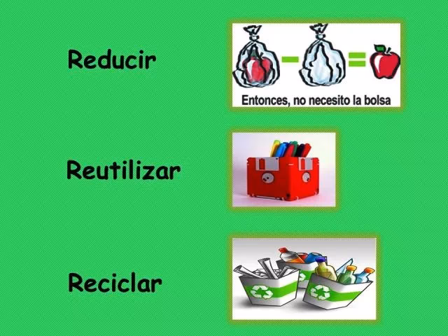 ¿Cuál es la regla de las tres erres del reciclaje?