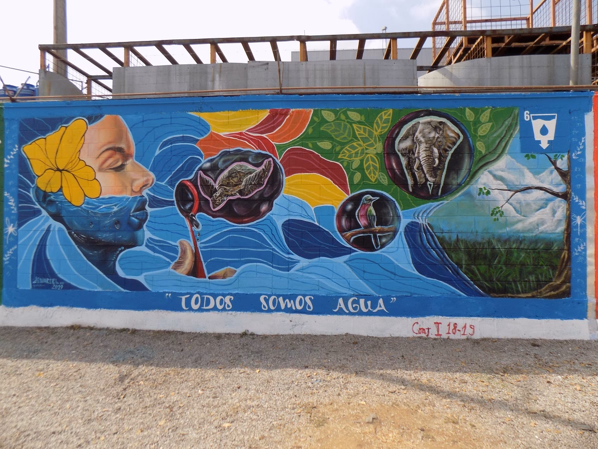 ¿Cómo se puede proteger un mural pintado?