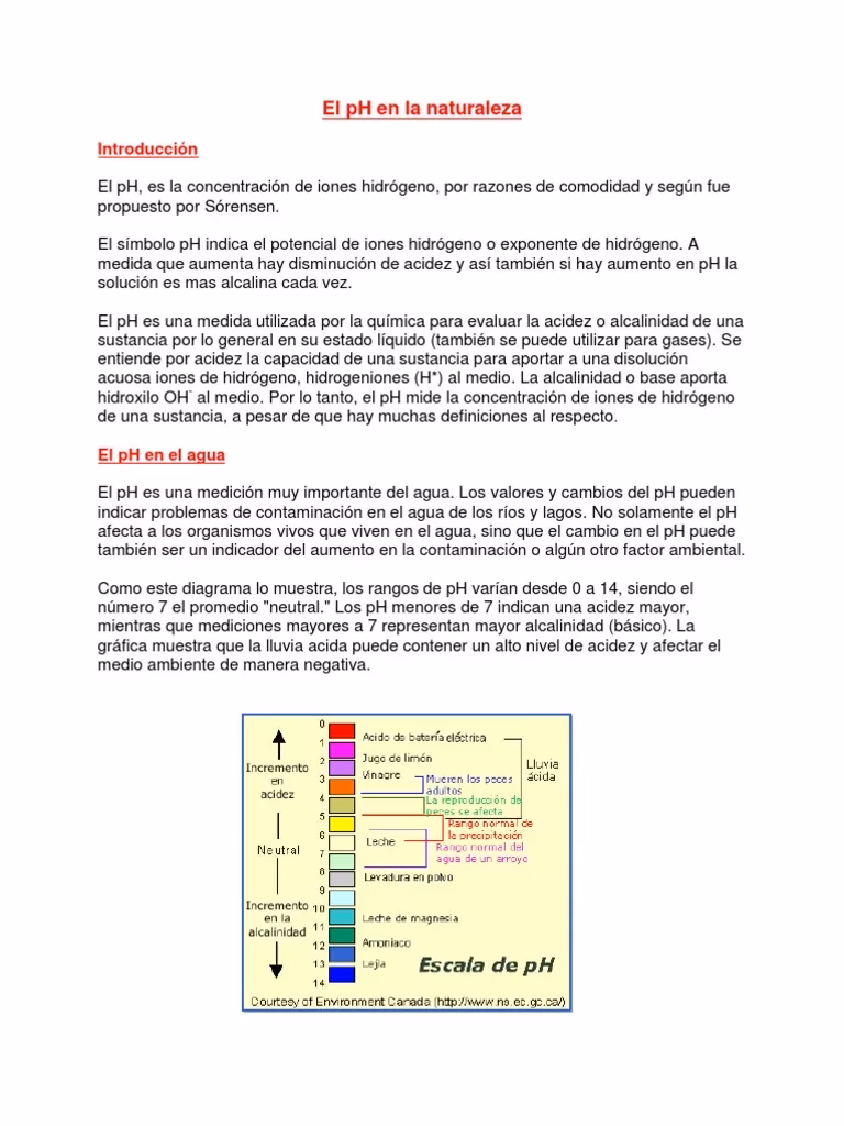 ¿Por qué es importante el pH?